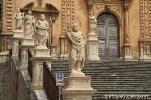 Escalier du duomo de Saint-Pierre, Modica