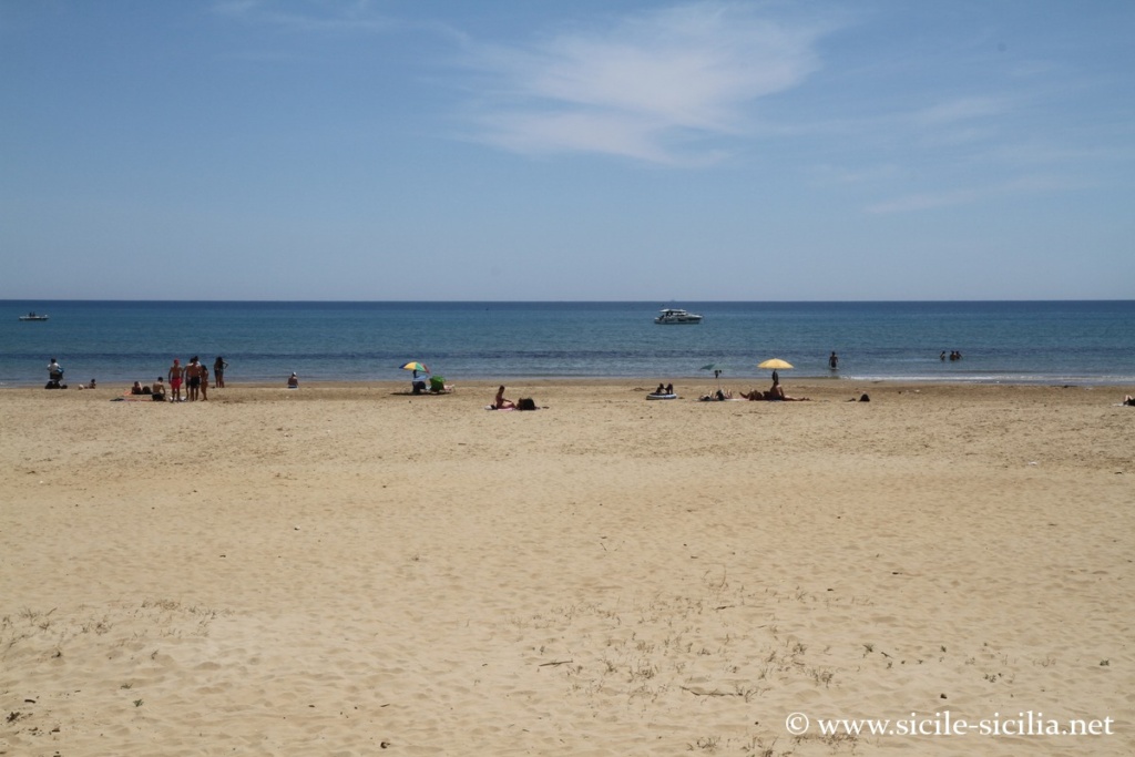 Plage de Marina di Ragusa, Sicile