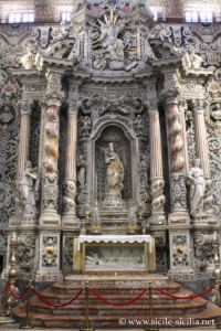 Statue de Sainte-Catherine d'Alexandrie de Gagini à Palerme