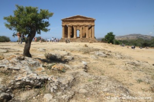 Face orientale du Temple de la Concorde d'Agrigente