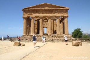 Face orientale du Temple de la Concorde d'Agrigente