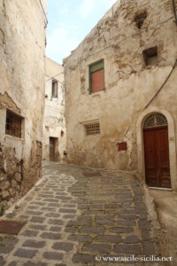 Via Roma, Sutera, Sicile