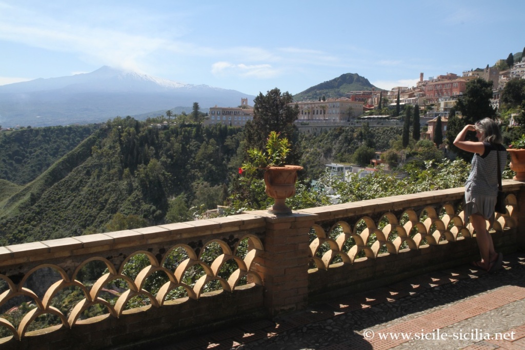 Villa comuale, jardin public de Taormine