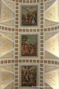 Plafond de la cathédrale de Caltagirone