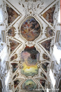 Voûte de l'église du Gesù de Palerme