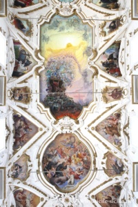 Voûte de l'église du Gesù de Palerme