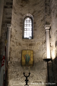 Abside de l'église San Cataldo à Palerme