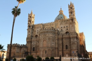 Abside, extérieur de la cathédrale de Palerme