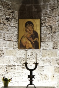 Abside de l'église San Cataldo à Palerme