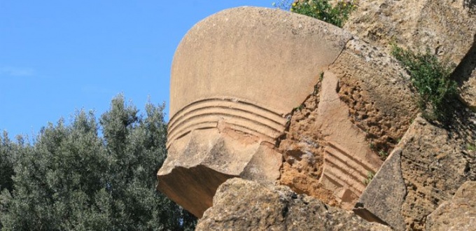 Agrigente, temple de Zeus Olympien