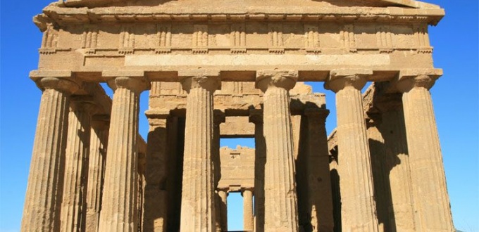 Agrigente, temple de la Concorde