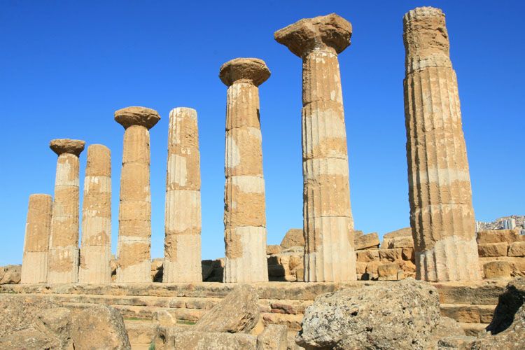 Temple d’Hercule à Agrigente