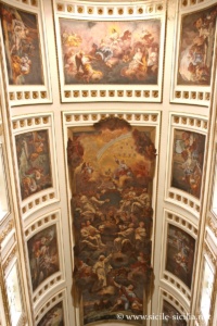 Voûte de la Basilique Santa Maria del Soccorso, Sciacca, Sicile
