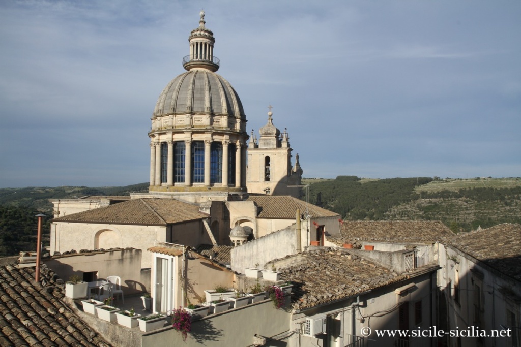 Belvédère Solarino à Ragusa Ibla, Sicile