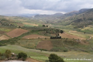 Belvédère depuis la terrasse, Sambuca di Sicilia