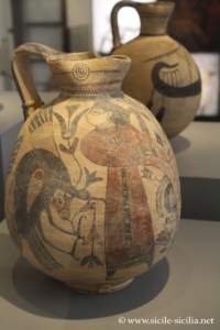 cruche phénicienne, musée archéologique Salinas de Palerme