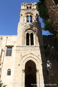 Clocher de l'église de la Martorana, Sainte-Marie de l'Amiral, Palerme