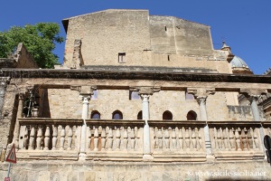 Campanile et loggia de l'incoronata, cathédrale de Palerme