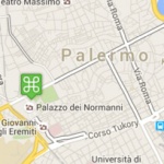 Carte interactive de Palerme