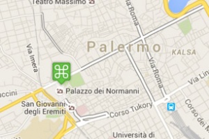 Carte interactive de Palerme