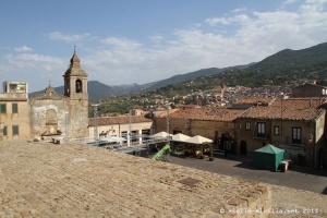 Foto dal piano del castello, chiesa dell'Annunziata