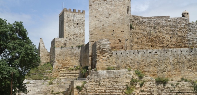 Château de Lombardie, Enna, Sicile