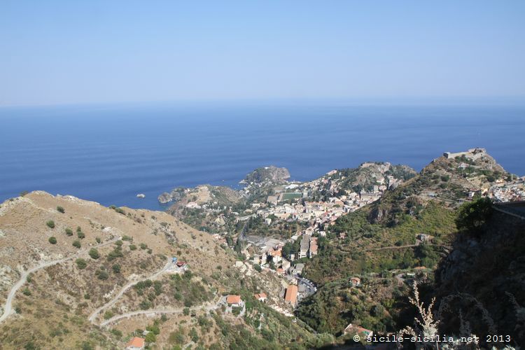 Castelmola: village en surplomb de Taormine