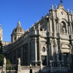 Piazza Duomo e cattedrale di Catania