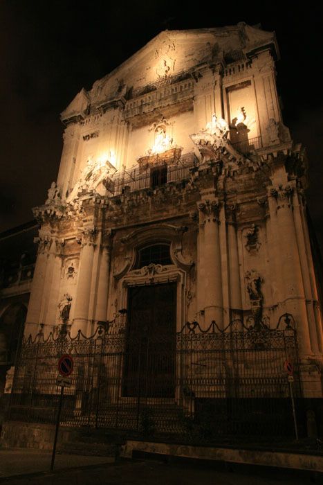 Via Crociferi à Catane : les églises baroques