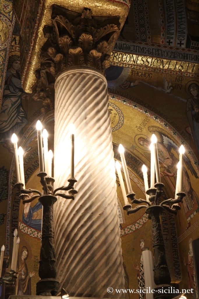 Colonnes de la Chapelle Palatine de Palerme