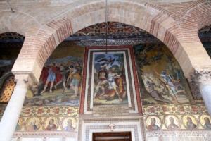 Entrée de la Chapelle Palatine à Palerme