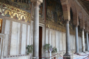 Entrée de la Chapelle Palatine à Palerme