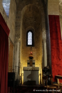Abside latérale. Église Saint-Jean des Lépreux à Palerme