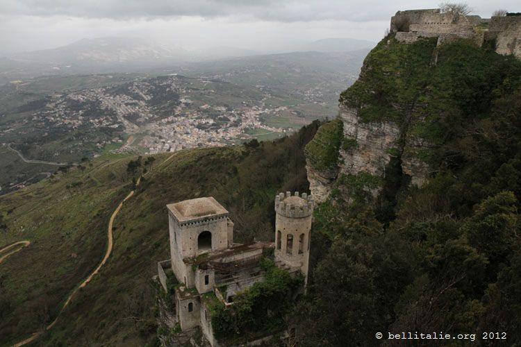 Erice: ville pittoresque perchée