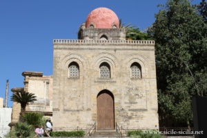 Extérieur de l'église San Cataldo à Palerme
