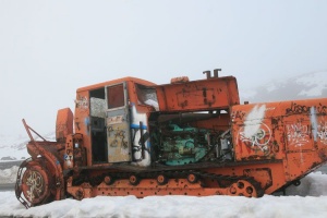 Photo de l'Etna en hiver