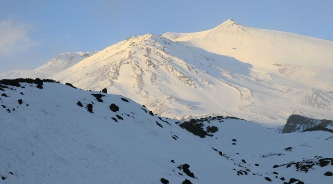 Etna in inverno
