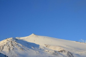 L'Etna in inverno