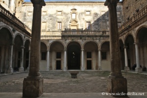 Cours de l'ancien collège des Jésuites de Sciacca, Sicile