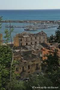 Vue sur l'ancien Molino Saccense à Sciacca