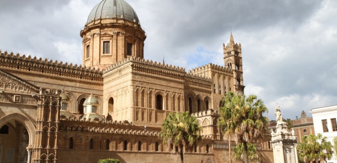 Cathédrale de Palerme : extérieur