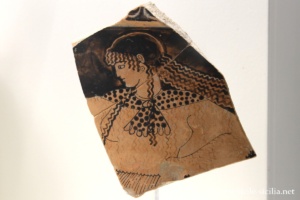 Fragment de cratère, musée Baglio Florio, Sélinonte
