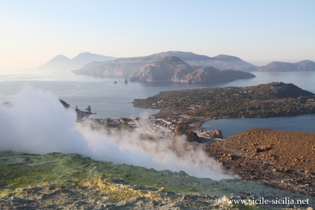Grand cratère de Vulcano, Îles éoliennes