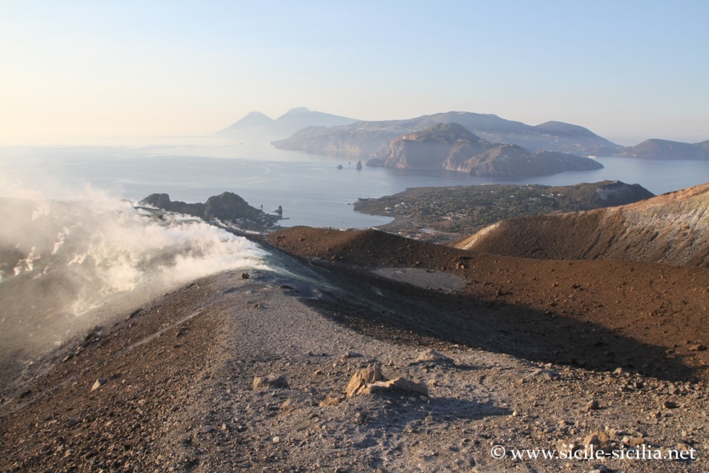 Grand cratère, Vulcano, Îles éoliennes