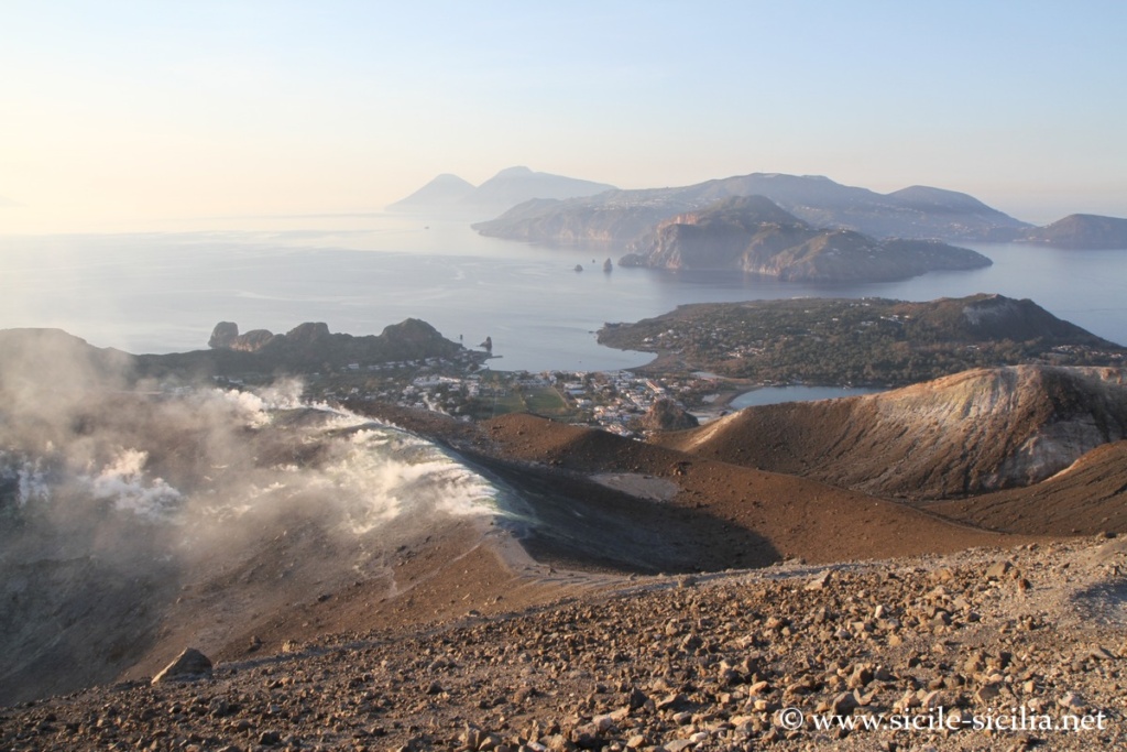Grand cratère de Vulcano, Îles éoliennes