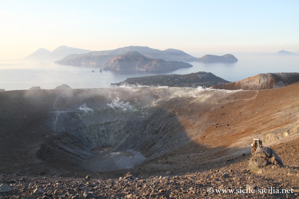 Grand cratère de Vulcano, Îles éoliennes