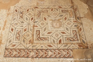 Mosaïque romaines, parc archéologique de Lilibeo, Marsala