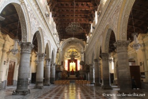 Intérieur de la cathédrale d'Enna