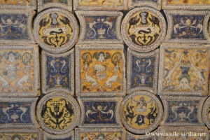 Plafond du monastère Santo Spirito, Agrigente