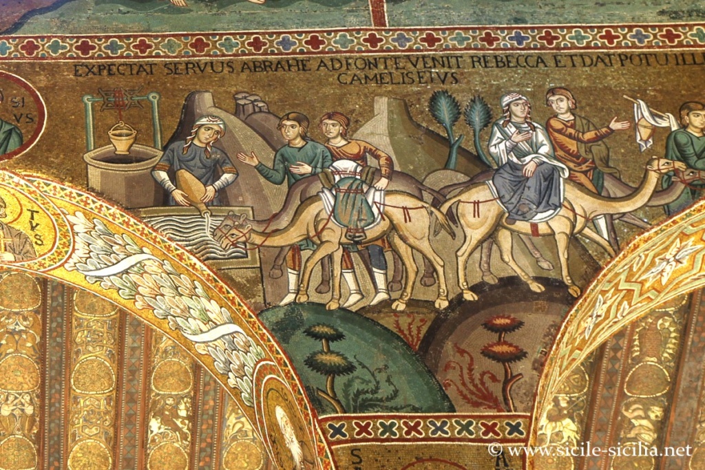 Mosaïques de l'Ancien Testament de la Chapelle Palatine à Palerme